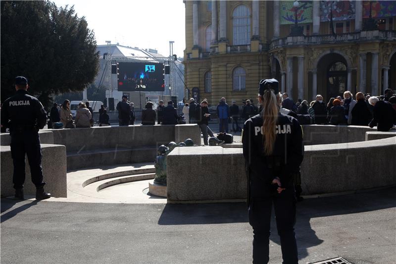 Komemoracija za Milana Bandića