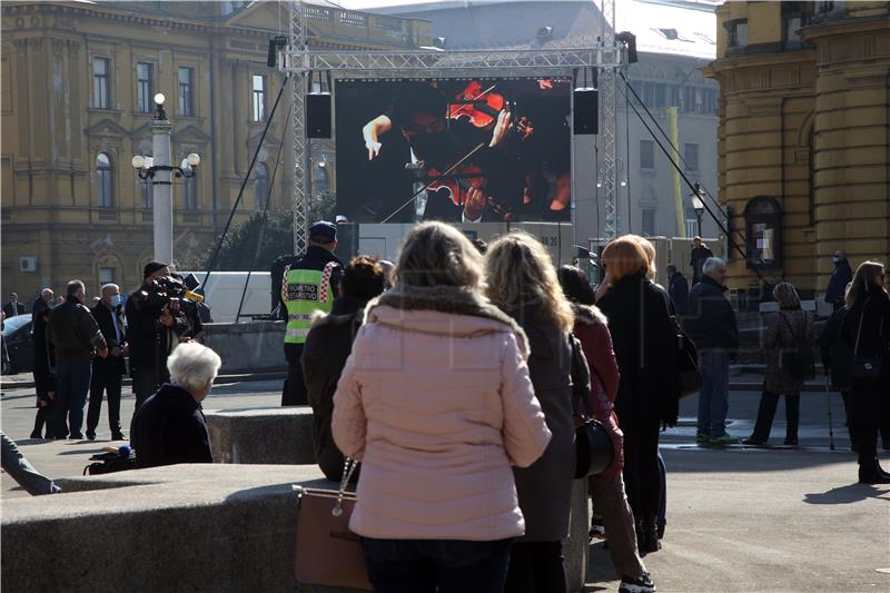 Komemoracija za Milana Bandića