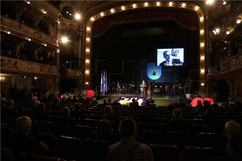 Commemoration held for late Zagreb Mayor Milan Bandić 