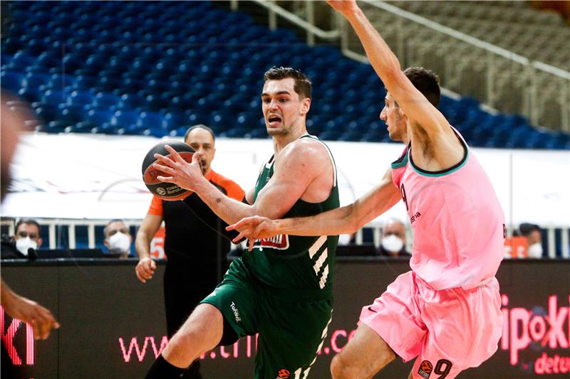 Euroliga: Sjajan debi Hezonje u porazu Panathinaikosa od Barcelone