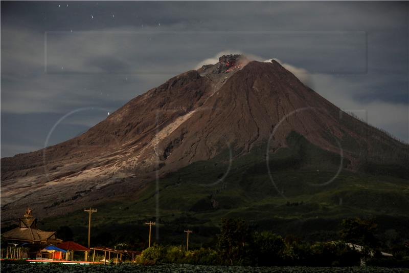 INDONESIA SINABUNG ERUPTION AFTERMATH