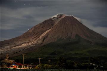 INDONESIA SINABUNG ERUPTION AFTERMATH