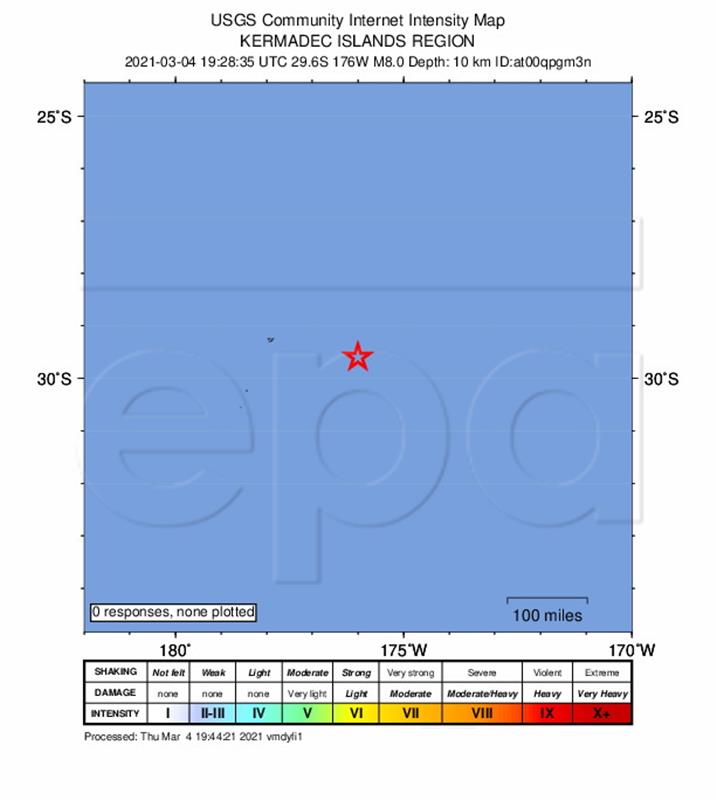 PACIFIC EARTHQUAKE