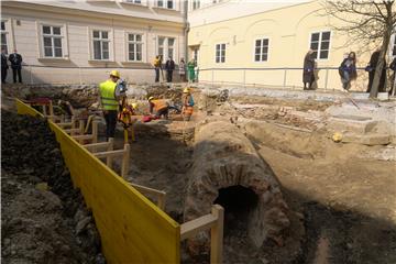 Arheološka istraživanja u dvorištu Banskih dvora