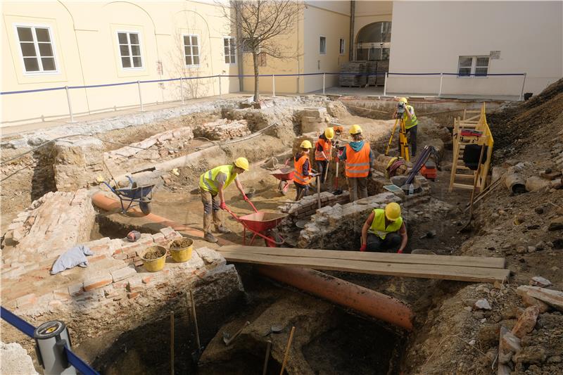 3,000-year-old artefacts unearthed in Government House yard in Zagreb