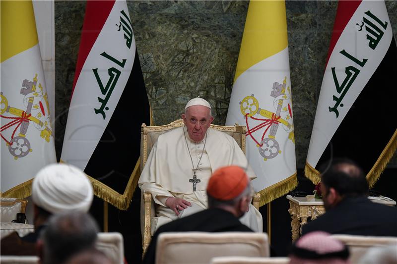 IRAQ POPE FRANCIS VISIT