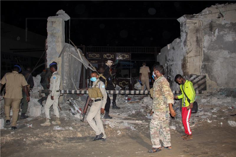 SOMALIA SUICIDE BOMB BLAST