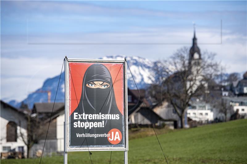 (FILE) SWITZERLAND INITIATIVE BURQA BAN