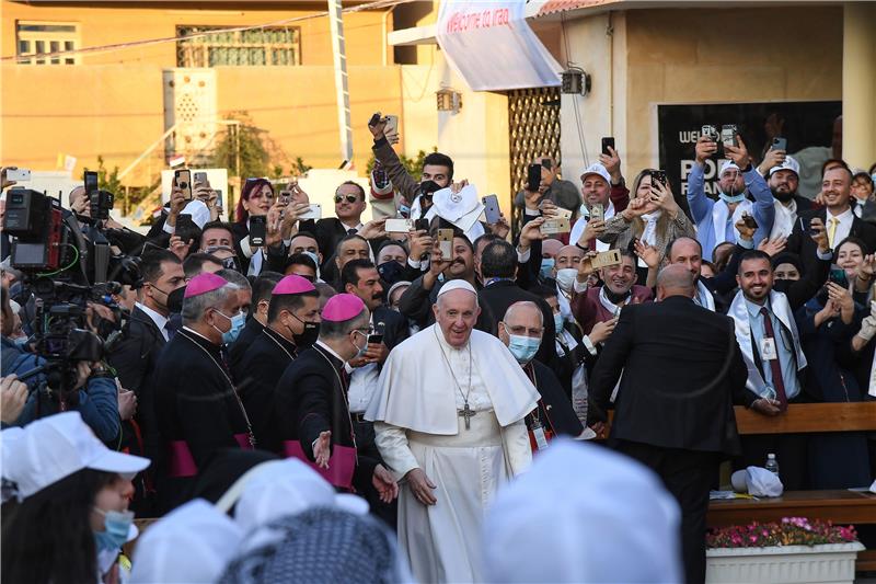 IRAQ POPE FRANCIS VISIT