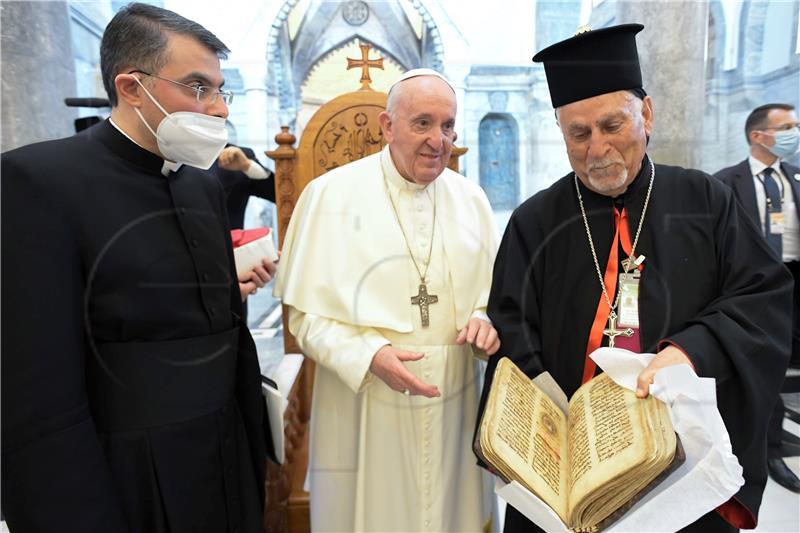 IRAQ POPE FRANCIS VISIT