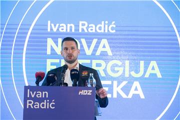 Ivan Radić (HDZ) najavio kandidaturu za osječkog gradonačelnika