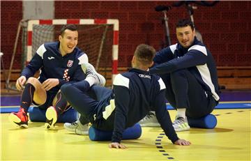 Trening hrvatske rukometne reprezentacije