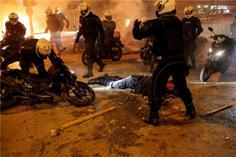 GREECE PROTEST AGIANST POLICE VIOLENCE