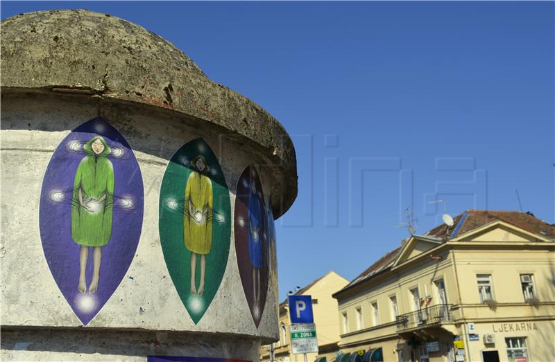 Street art: Na oštećenim sisačkim zidovima osvanuli "iscjelitelji"