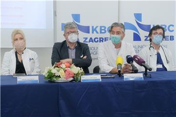 Konferencija za novinare u KBC Zagreb