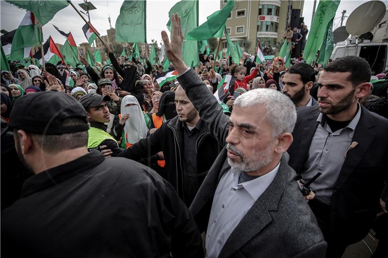 (FILE) MIDEAST PALESTINIANS GAZA HAMAS