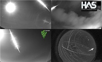 Hrvatski astronomski savez: Meteorit pao u Dalmaciji