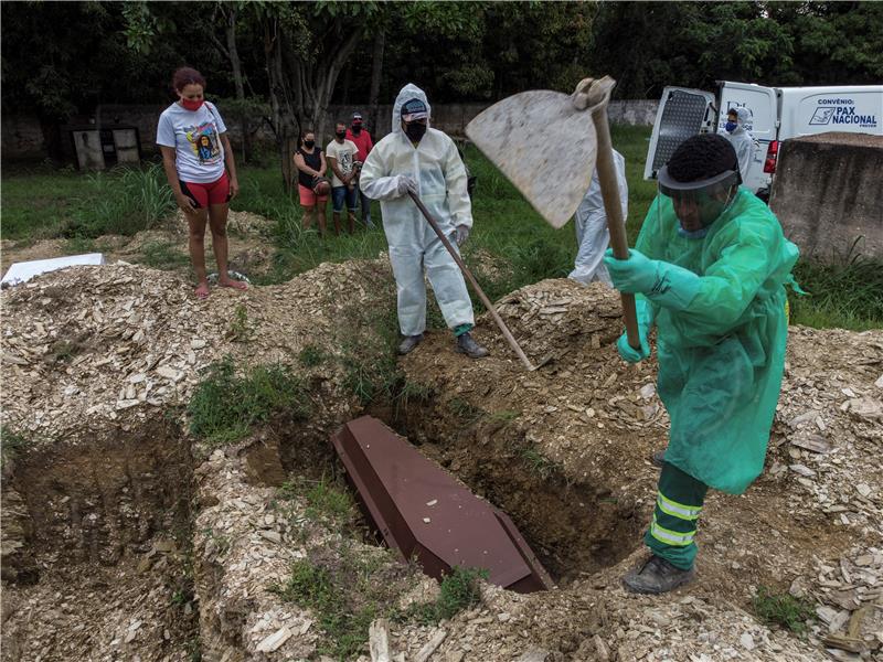 BRAZIL PANDEMIC CORONAVIRUS COVID19