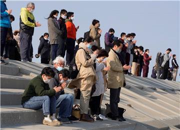 JAPAN EARTHQUAKE TSUNAMI ANNIVERSARY