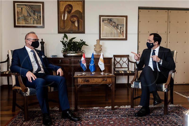 Croatia wants to join Med7, FM says during visit to Cyprus