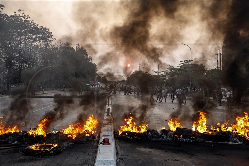 MYANMAR MILITARY COUP PROTEST