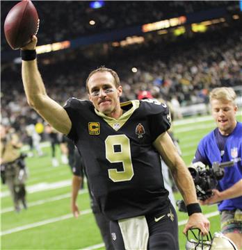 (FILE) USA AMERICAN FOOTBALL NFL BREES