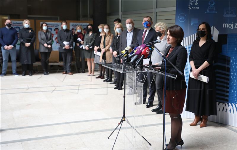 Konferencija za medije zamjenice gradonačelnika Jelene Pavičić Vukičević