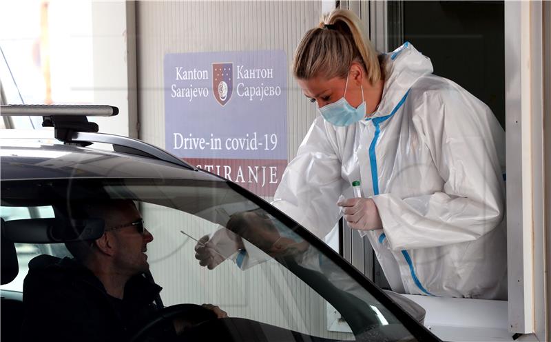 Bosnia logs over 1,600 new coronavirus cases, Sarajevo incidence over 1,000