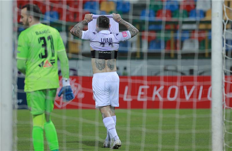 Utakmica četvrtfinala hrvatskog nogometnog Kupa: Gorica - Hajduk