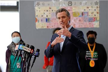 USA CALIFORNIA GOVERNOR NEWSOM SCHOOL REOPENINGS