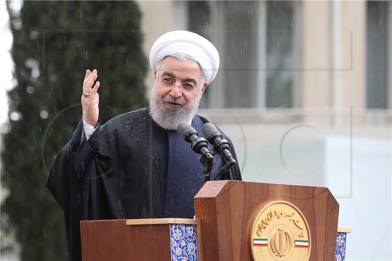 IRAN GOVERNMENT ROUHANI US CRISIS