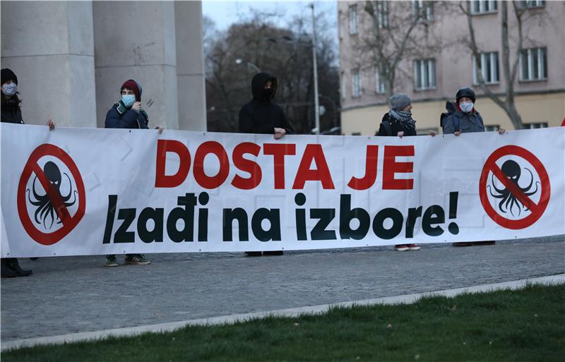 Zelena akcija performansom pozvala Zagrepčane da promjene lokalnu vlast