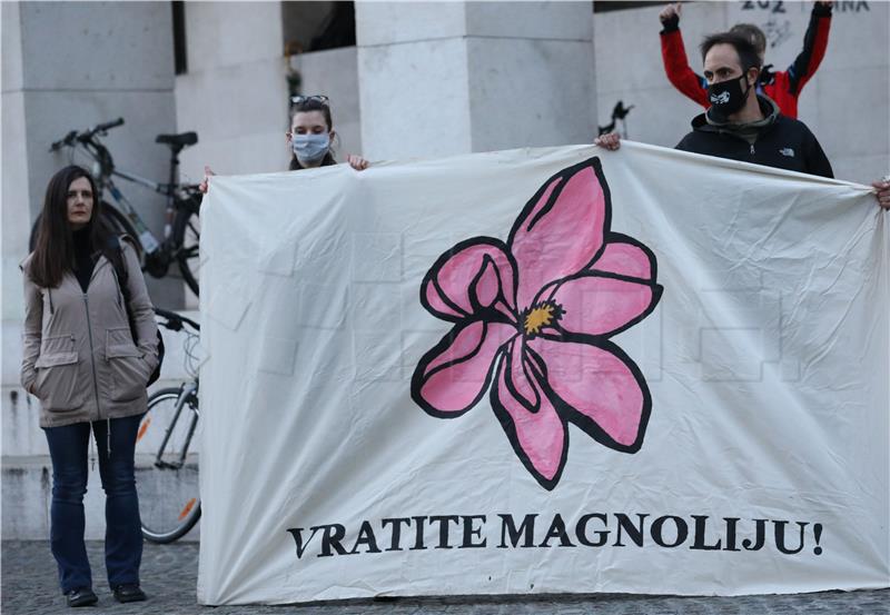 Akcija "Ne ponovilo se! Izađi na izbore!" inicijative Vratite magnoliju