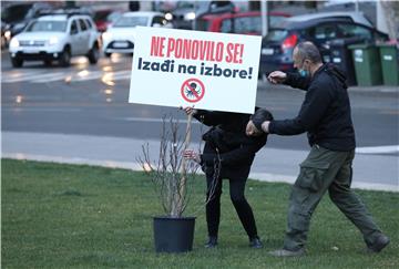 Akcija "Ne ponovilo se! Izađi na izbore!" inicijative Vratite magnoliju