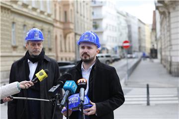 Konferencija za medije "Godina dana od potresa u Zagrebu"