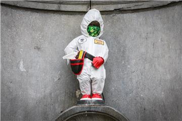 BELGIUM COVID-19 MANNEKEN PIS