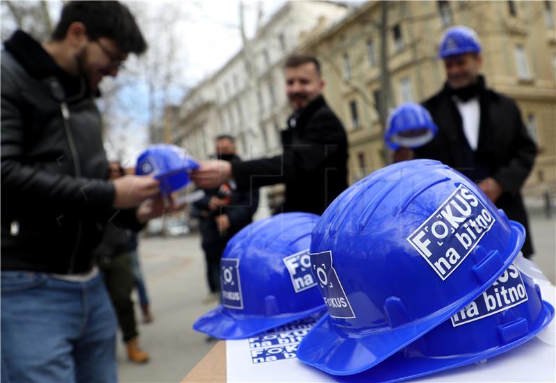 Konferencija za medije "Godina dana od potresa u Zagrebu"