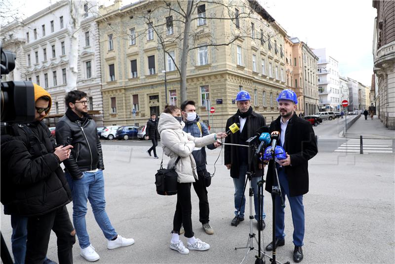 Konferencija za medije "Godina dana od potresa u Zagrebu"