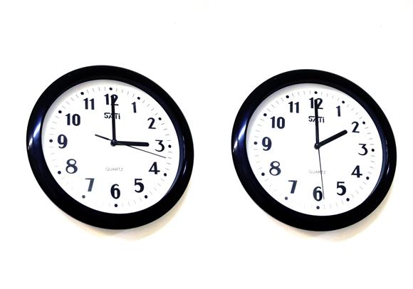 Daylight saving time starts on Sunday, 28 March