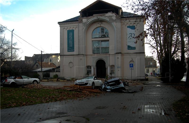 Quake damage done to cultural heritage in central Croatia estimated at €640m