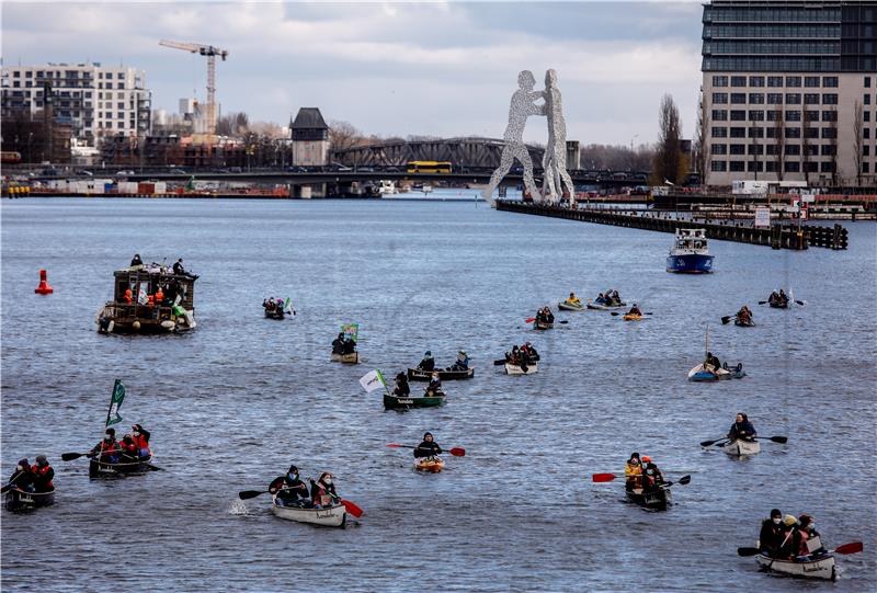 GERMANY CLIMATE CHANGE PROTEST