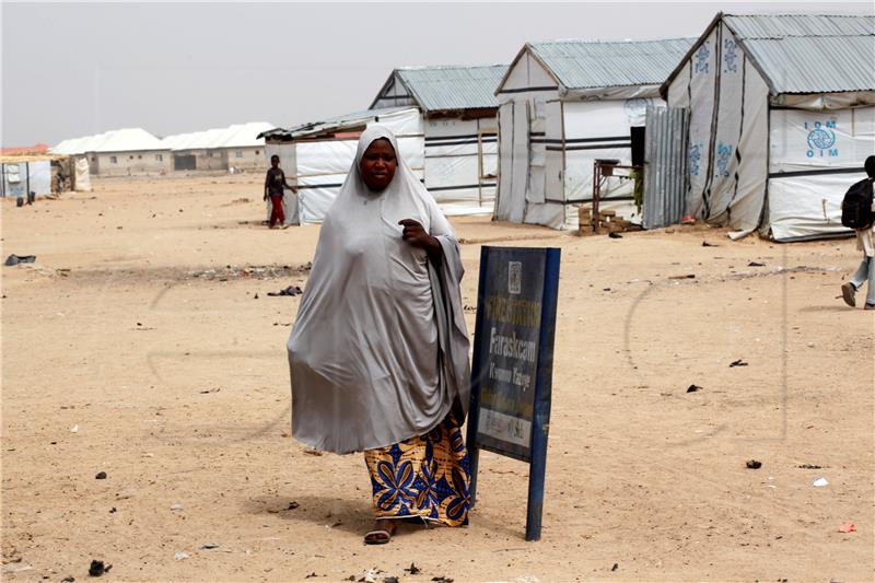 NIGERIA CRISIS DISPLACED PEOPLE