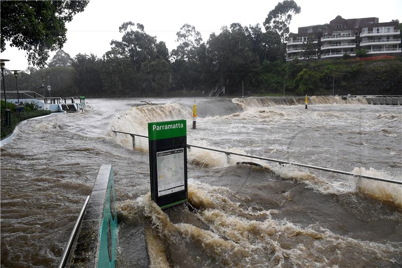 AUSTRALIA RAIN FLOODS