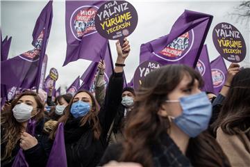 TURKEY WOMEN RALLY