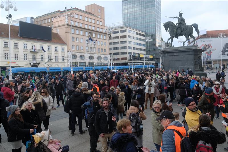 Prosvjed: Svjetska povorka za slobodu, mir i demokraciju