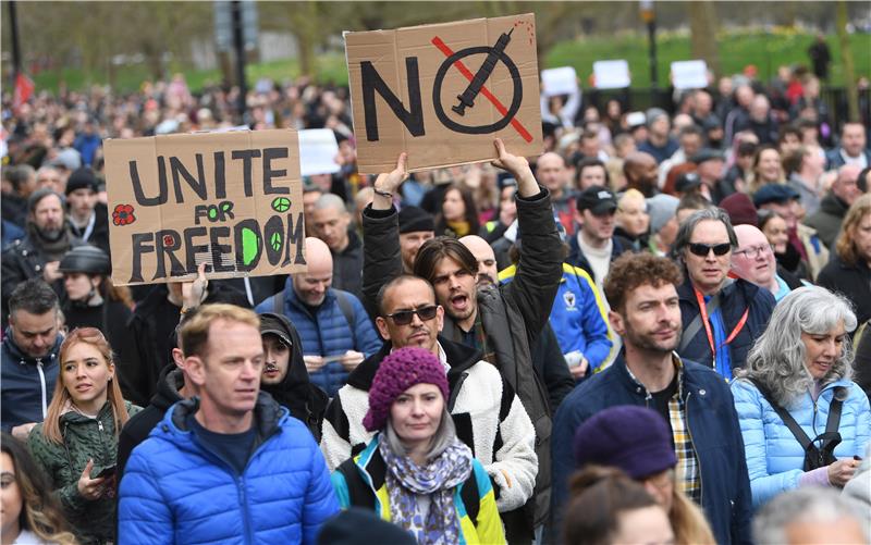 BRITAIN PROTESTS LOCKDOWN PROTESTS