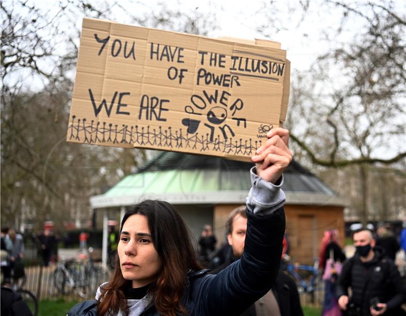 BRITAIN PROTESTS LOCKDOWN PROTESTS