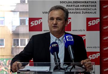 Virovitica: SDP predstavio kandidata za župana Virovitičko-podravske županije