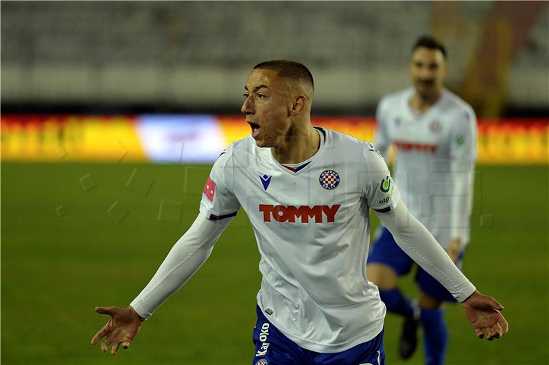 Utakmica Prve HNL Hajduk - Šibenik