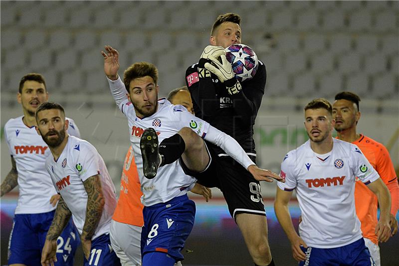 Utakmica Prve HNL Hajduk - Šibenik